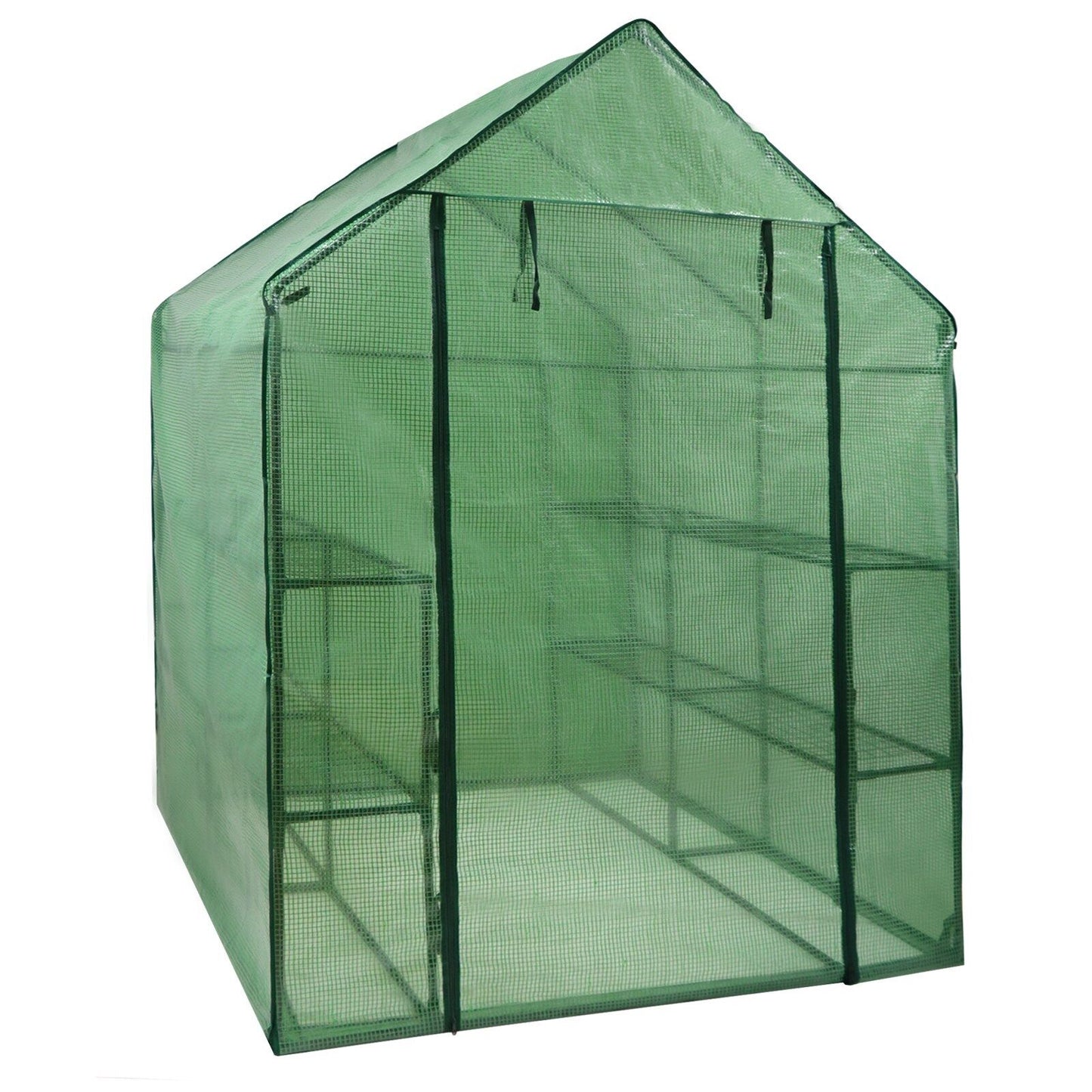 8 Shelves 3 Tiers Greenhouse Walk In/Outdoor Garden Shade for Planter Portable