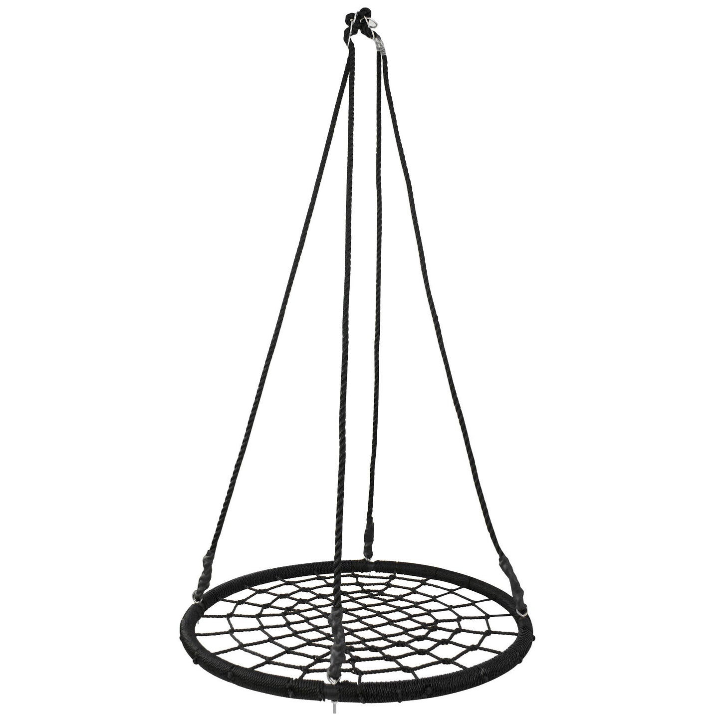 Detachable 40" Spider Web Tree Net Swing Outdoor Toy For Multiple Chidren EZ Set